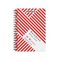 Записная книжка А6  80л. EK спираль "Red Concept" 58336 (тетрадь) клетка,пластик.обл.