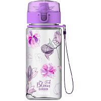 Бутылка пластик. 400мл deVENTE "Bloom Garden" 8090211 сиреневая,17,9*6,5см,с диффузором