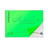 Альбом для рис.40л. EK спираль "Neon зелёный" 58605 пластик.обл.