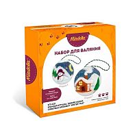 Набор д/валяния Miadolla Ёлочная игрушка "Зимняя сказка" WT-0221