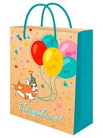 Пакет подар. Миленд Крафт "Пёсик" ППК-2758 18*23*10см