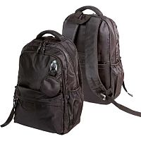 Рюкзак подростковый deVENTE "Street Style" 7036516 чёрный,нейлон,уплотн.спинка,48*31*17см