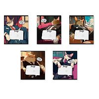 Тетрадь 18л. (клетка) EK "Cat Boss" 63260 асс.