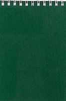 СБ Блокнот А6-  70л. "Зелёный" З01/2 спираль сверху