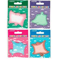 Кл.бумага д/заметок 70*70мм deVENTE  20л. "Bat" 2010356 асс.