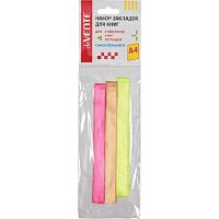 Закладка-ляссе д/книг самокл. deVENTE 12*400мм Neon 8065915 (3шт),двуст.плотн.лента