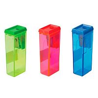 Точилка с контейнером 1отв. BEIFA "A Plus" APS112 цв.пластик,асс.