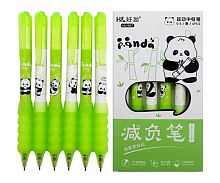 Ручка гелевая авт. INTELLIGENT HL-3 "Панда" чёрная,0,5мм,игольч.,с грипом,асс.