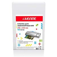 Пленка д/ламинирования 216*303мм А4  75мкм deVENTE 100л 4122700