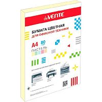 Бумага А4 д/офисной техники deVENTE  50л. пастель жёлтая 2072701, 80г/м2