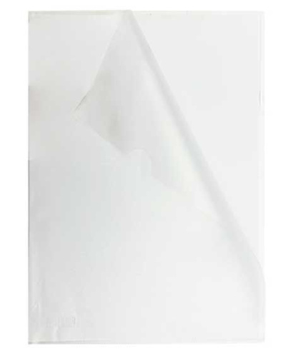 Папка-уголок А4 INTELLIGENT DH-59 прозрачная,пластик,100мкм