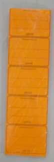 СБ Ценник (флю) 48*33 (100) оранжевый самокл.