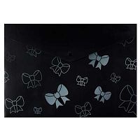 Папка-конверт на кнопке А4 КОКОС "Fashion" 251417 с рис.,0,18мм