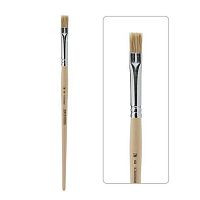 Кисть клеевая № 8 плоская Альбатрос