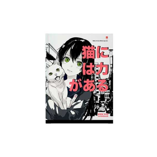 Бизнес-блокнот А6  80л. АЛЬТ тв.обл. "Manga anime.City" 3-80-005/43 глянц.лам.,клетка