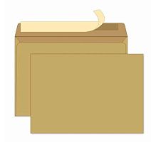 Конверт Крафт 229*324мм С4 стрип,80г/м2 1836632