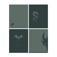 Тетрадь 48л. (клетка) BG "Formidable" 11859 soft-touch лам.