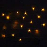 Гирлянда светодиод. LED 20л.,белый,2,2м,прозр.провод,на батар.196-251