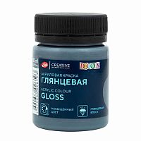 Краска акриловая  50мл ЗХК "Декола" лунная ночь глянцевая 2928836