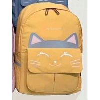 Рюкзак КОКОС "Cat" 213644 жёлтый,ткань,1отд.