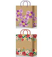 Пакет подар. ТК ММ 32,4*44,5*10,2см XL KRAFT-001/002 крафт,асс.