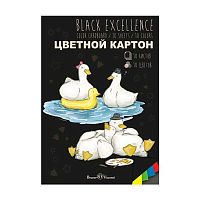 Картон цв. мелов. А4 10л.10цв. BV 11-410-309/02 в папке