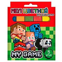 Мел д/асфальта Jumbo  5цв. CENTRUM "My Game" 77055 к/к,е/подвес