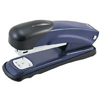 Степлер №24/6, 26/6 25л. deVENTE Liquid Metal 4142334 металл., синий металлик, к/к