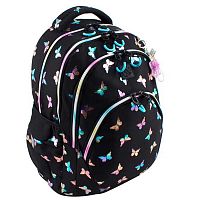 Рюкзак КОКОС "COMFORT Max Бабочки " 240485 эргон.спинка,42*30*20см,3отд.,+брелок