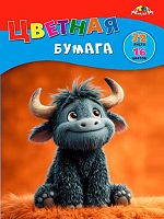 Бумага цв. А4 32л.16цв. АППЛИКА "Забавный малыш" С2765-23