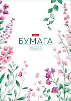 Папка д/рисования и худ.работ А4 24л. ХАТ "Natural Flowers" 34968 тиснен.,180г/м2