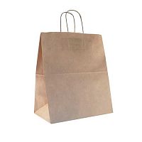 Пакет крафт Микрос 32*37см м108-084 кручен.ручки