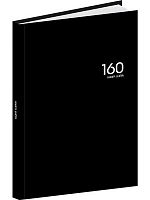 Книга учета А4 160л. Проф-Пресс (клетка) "Чёрный цвет-13" 160-9292 тв.обл.,глянц.лам.,офсет,200*298