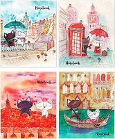 Тетрадь 48л. (клетка) Полином "Приключения Хвостиков" 3338 мел.карт.,вд-лак,асс.