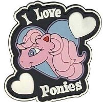 Нашивка "I love Ponies" 0172-0143 452244