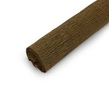 Бумага гофрированная INTELLIGENT 50см*250см коричневая BY-177 (180г/м2)