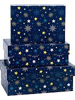 Коробка подар. 3в1 Миленд "Поздравляю.Конфетти" прямоуг. КОР-2881 (23*16*9,5-19*12*6,5см)