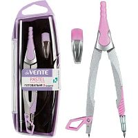 Готовальня deVENTE (2предм.) "Pastel" 5093310 пастел.сиреневый пласт.футляр