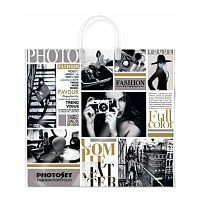 Пакет с пластик. ручками 38*35 "Фотосет" лам.