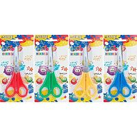 Ножницы детск. 13см deVENTE 8010307 пластик. кольца, блистер