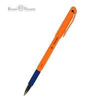 Ручка шар. BV BasicWrite "Summer" 20-0317/31 синяя,0,5мм,оранж.корп.