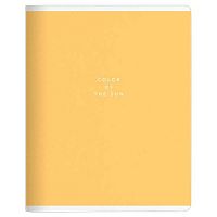 Тетрадь 48л. (клетка) Be Smart "Block. Жёлтый" N4163 микротекстур.,лам.,скругл.углы