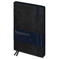 Ежедневник 2027г. А4 176л. BG кож.зам. "Personality. Onyx" 68214 графитовый