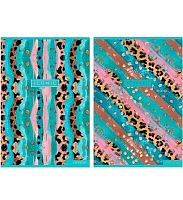 Тетрадь 96л. (клетка) А4 Полином "Pastel Gold Leopard" 25035 мел.карт.,софт-тач-лак,асс.