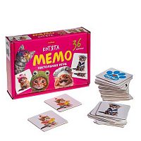 Игра настольная ХАТ Мемо "Котята в коробке" 35001 36карточек