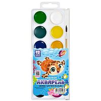 Краски 12цв. ЛУЧ "Zoo" 29С 1725-08 аквар.,с/к,пл./уп.