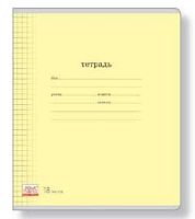 Тетрадь 18л. (клетка) EK "Классика Visio (жёлтая)" 40009 обл.мел.карт.