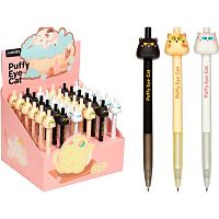 Ручка гелевая "Пиши-Стирай" deVENTE "MooreCafe" 5050636 синяя,0,5мм,авт.,подар.,с ласт.,асс.