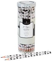 Карандаш ч/гр. LOREX "V-Type Naughty cat" LXLPVT-NC НВ,трёхгр.принт на корп.