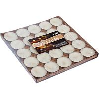 Набор свечей "Белоснежная классика" 114-0050 белый (25шт)